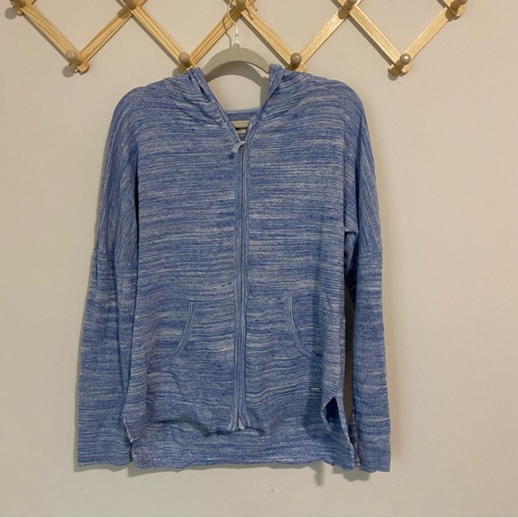 Ugg Willa Blue Night Sky Knit Full Zip Hoodie size Large - Picture 3 of 12